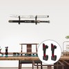 2Pcs Lightsaber Wall Mount - Adjustable Sword Hanger Display Holder