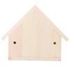 Outdoor Innovative Wooden Bird House Birds Nesting Breeding Cage Ornament