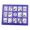 Holzsammlung Set of 15 Brain Teaser Metal Wire Puzzles, Classical