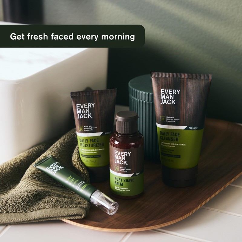 Every Man Jack Hydrating Face Wash for Men with Hyaluronic