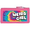 Grindstore Weird Girl Pencil Case Pink 21 x 11cm