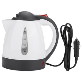 Car Kettle, Portable 1000 ml 24 V Travel Car Truck Kettle Kettle Bottle for Tea Coffee Preparation Car Kettle Suitable for Self-Driving Tours