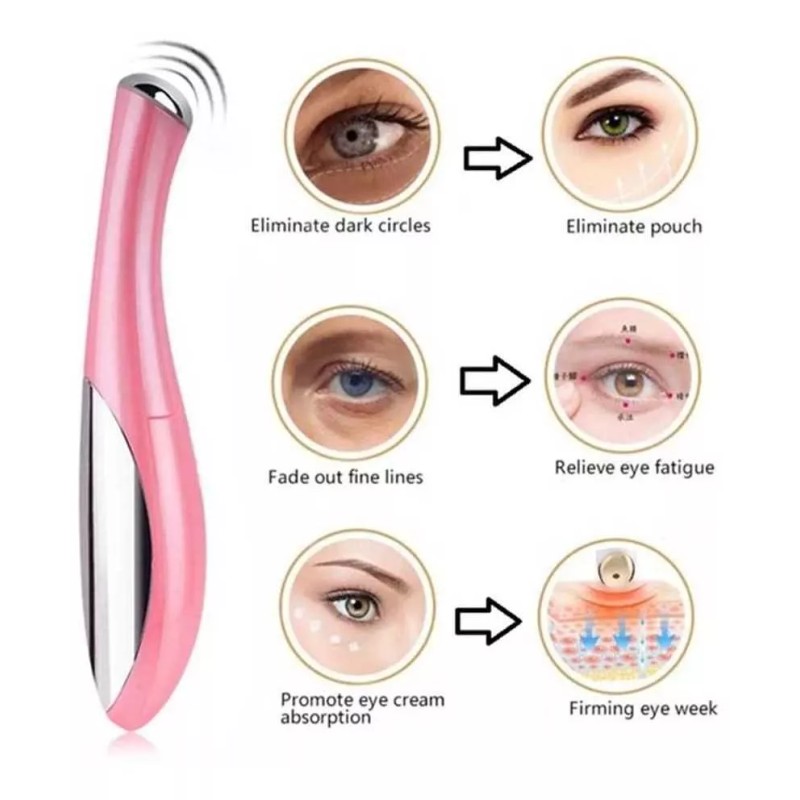 Rio 2 Mini Masajeadores Párpados Elimina Ojeras Y Bolsas De