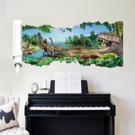 Unbranded 3D dinosaur Jurassic Removable Wall Stickers Decal Kids bed room Home Decor USA