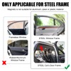 Pack of 4 car window sun protection, privacy protection, UV
