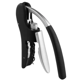 Leopold Vienna Lever Corkscrew Mini Octopus, Stainless Steel, Black, 1-Pack