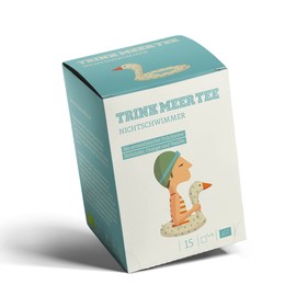 Trink Meer Tee Nichtschwmmer Organic Flavoured Fruit Tea Light Fruit Tea with Vanilla Orange Flavour Organic Tea in Hand-Stitched Tea Bags 15 x 5 g = 75 g
