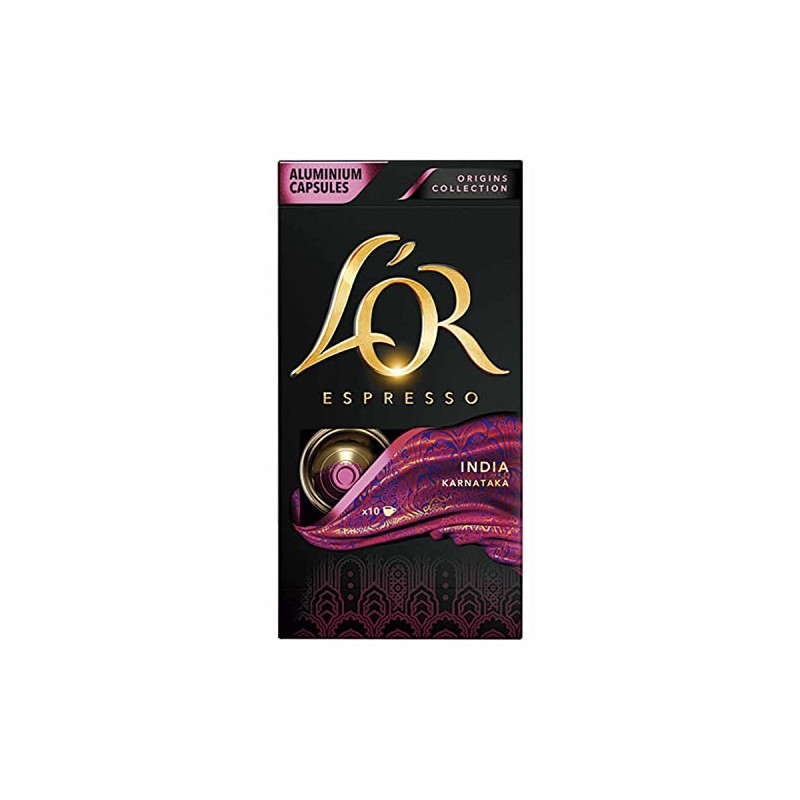 L'Or Espresso India - Nespresso Compatible Coffee Capsules (Pack of