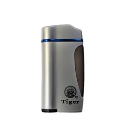 Eclipse Side Click Tiger Torch Lighter with Gift Case (Blue Band)