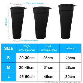 Catheter Leg Bag Holder, Fabric Catheter Covers Urine Leg Bag Holder - Adjustable Urine Drainage Bag Stay In Place Urine Bag for Legs Foley Catheter Bag Holder Strap (M)