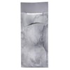 30 Cutlery Pockets with Napkin Grey Marbled 20 cm