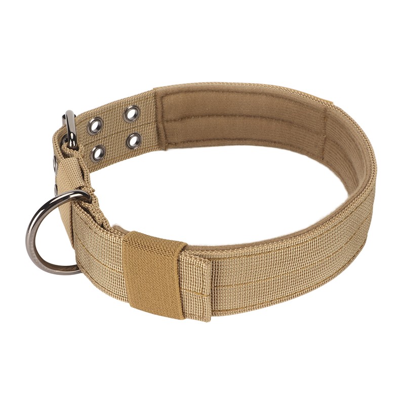 Military Dog Collar Adjustable Nylon Training Dog Collar with Heavy