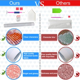 KEYRANKE 4 Pack Kids Diamond Art Kits Adults Diamond Painting Kits DIY 5d Small Diamond Art Painting, Animals Include cat, Sloth, Dragon, Arts Crafts for Beginner Home Wall Decor 30x30cm