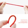6Pair Silicone Anti-Slip Eyeglass End Tips Ear Sock Eyeglass Arms