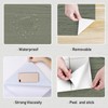 Wallercity Vintage Green Wood Peel and Stick Countertops Waterproof Faux
