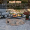 only fire X-Marks Fire Pit Cooking Grate, Foldable Round Grate