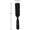  Hair Care Set Brush Natural Bristles Wooden Handle