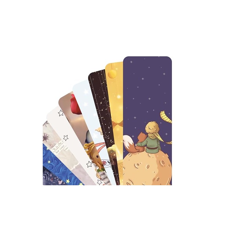 Separadores de Libros El pequeño Principe Set de 9 Marcadores