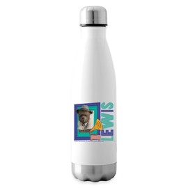 Spreadshirt IF Movie Merchandise: Lewis Character Insulated Water Bottle, 500 ml, White