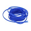 Bowden Cable Cover Blue Braided Hose Length 5 m
