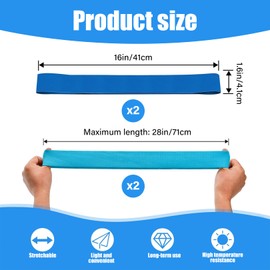 4 Pcs Towel Bands,Beach Towel Clips,Towel Chair Clip,Sunbed Band,Sun Loungers Towels Bands,Beach Towels Clips for Sun Loungers,Beaches Swimming Pools and Swimming Wheelchairs