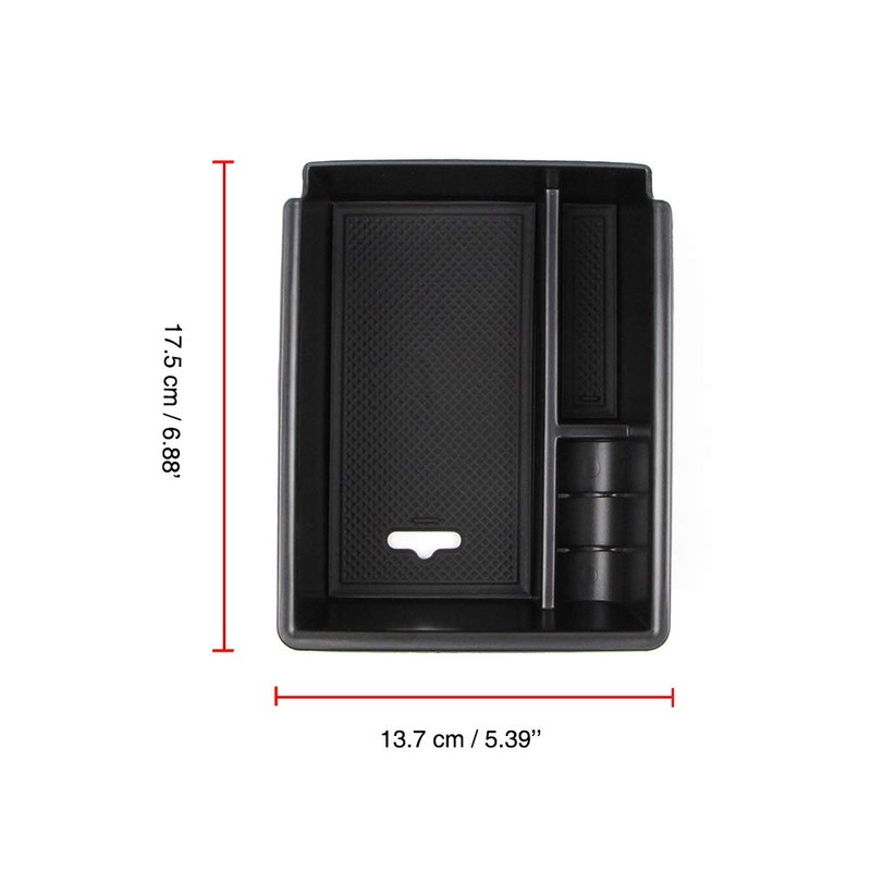 Dreamseek Armrest Caja de Almacenamiento para Mitsubishi Outlander 2019+ Central