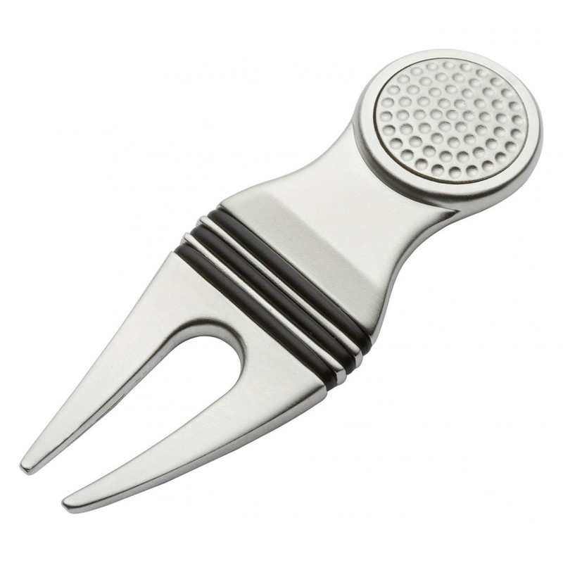 Silverline Golf Divot Tool Silver/Pink for Women with Replacement Ball