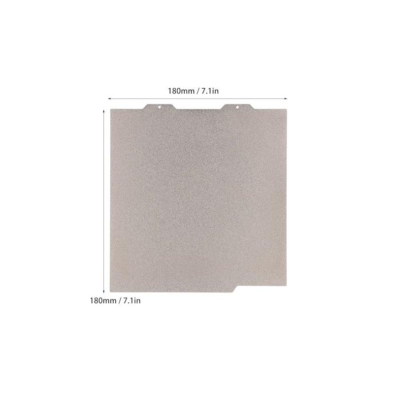 Placa de Construcción Magnética PEI de 180x180 Mm Hoja de