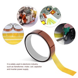 Zerodis 20 mm x 30 m Tape High Temperature Heat Resistant Tape Electrical Insulation Protection Tool