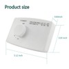Bydorunce Humidistat Switch 4655, Manual Digital Control for Whole-House Duct