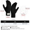 Moyad Thermal Gloves for Men Womens, Touch Screen Knitted Gloves,