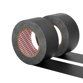 SWRT Gaffers Tape, 11 Mil Industrial Grade Gaffer Tape, 2’’ x 30 Yards, 2 Pack, Strong Adhesion, Easily Remove No Residue, Professional Matte Finish No Reflection, Black, 60 Yards in Total