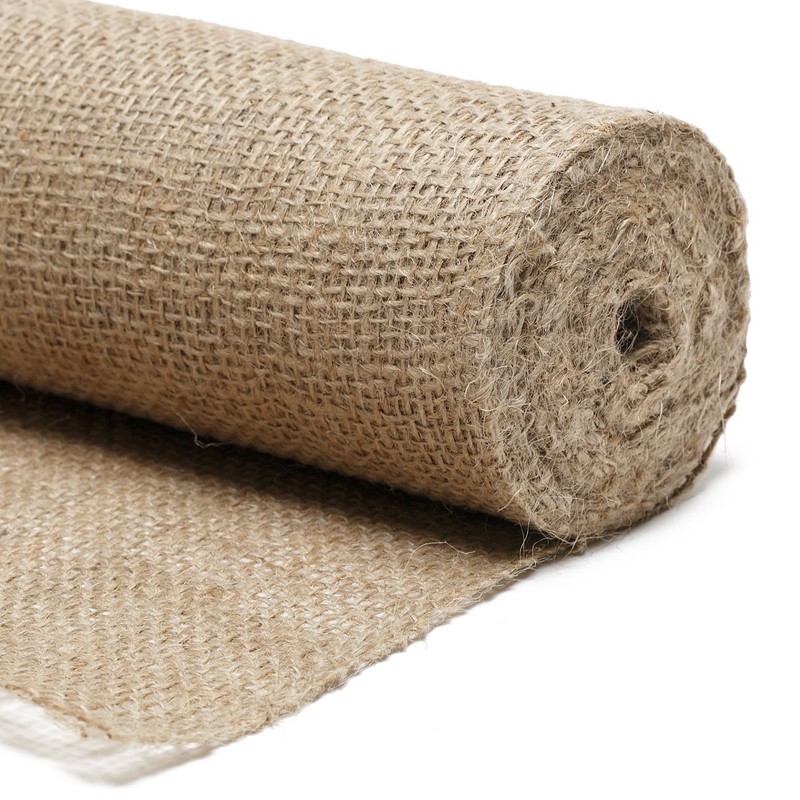 La cordeline JN28 Natural Jute Strip 10m, 22cm wide