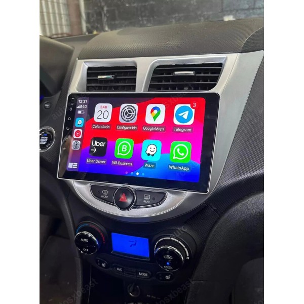 Unbranded 64G For 2012-2017 Hyundai Accent Apple CarPlay Car Radio