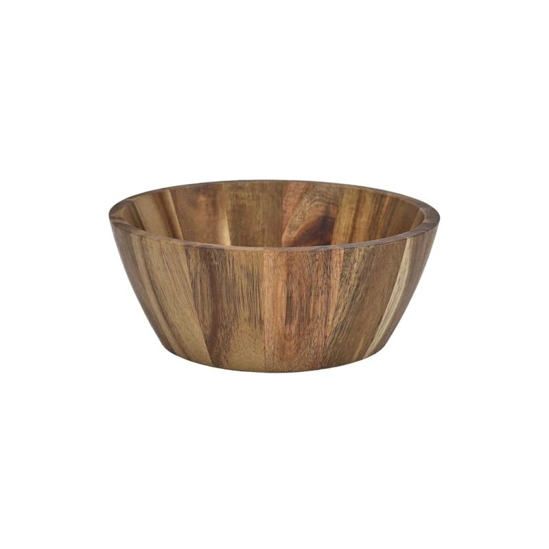 HOME DECO FACTORY, KA0338, Insalatiera in Acacia D20 cm, Design