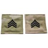 Army Rank SGT Sergeant OCP Patch 2x2 Hook & Loop