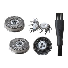 Suifaqi 2025 Version SW-S7105 Replacement Shaver Head Blades for SW-S7105 Waterproof Electric Razor Wet & Dry Rotary Shavers with Clean Brush