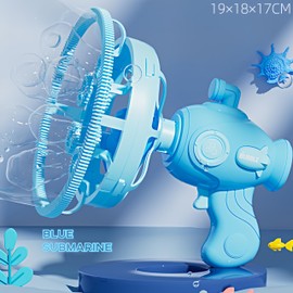 Magic Bubble Machine – Blows Giant Bubbles with Smaller Bubbles Inside! Bubble Within a Bubble Maker for Kids, Outdoor Bubble Blower Toy