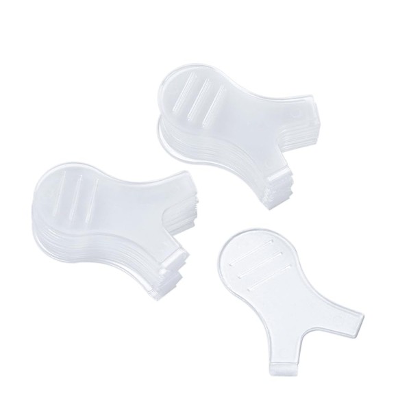 ANNAFRIS Eyelash Extension Y Shape Brush 20pcs Eyelashes Silicone Mini