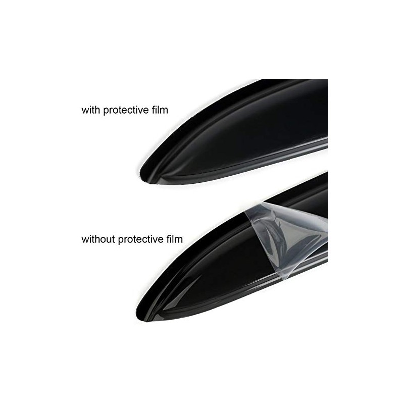Puermto 92359 Side Window Visor Wind Vent Deflector fit for
