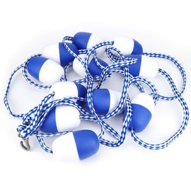 16.4ft/5M Swimming Pool Safety Divider Rope, Swimming Pool Safety Divider Rope with Buoy Line for Hot Springs and Beaches