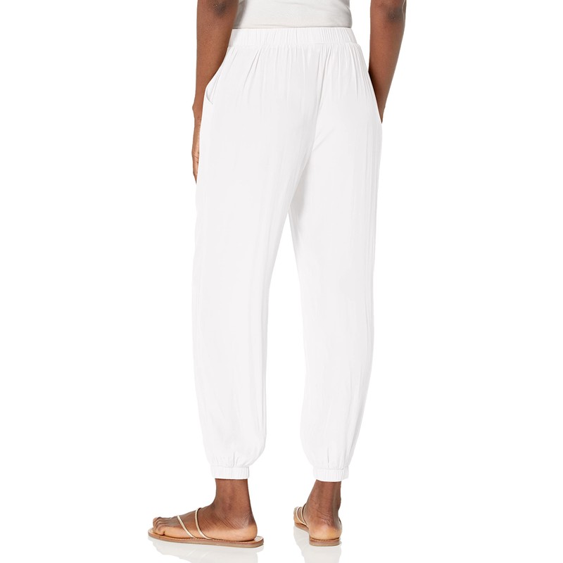 Ramy Brook Women's Caden Tech Jogger Pant, Ivory