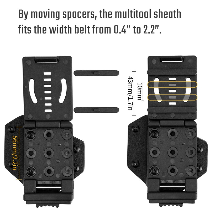 TACTICAL GEEK TX1 Multitool Sheath, EDC Multi-Tool Sheath Holder Holster,