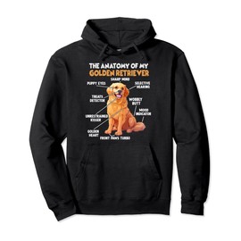 Golden Retriever Schnauzer dog owner T walking dogs Pullover Hoodie