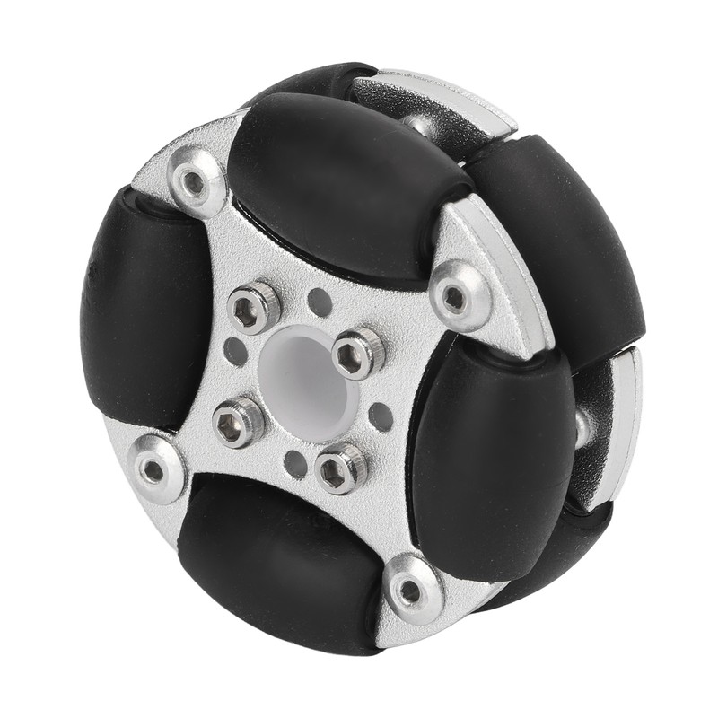 48mm Double Aluminum Alloy Omni Directional Wheel Loading 3kg for