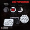 BLIAUTO 5x7 H6054 LED Headlights Dot Approved Rectangle 7x6 LED