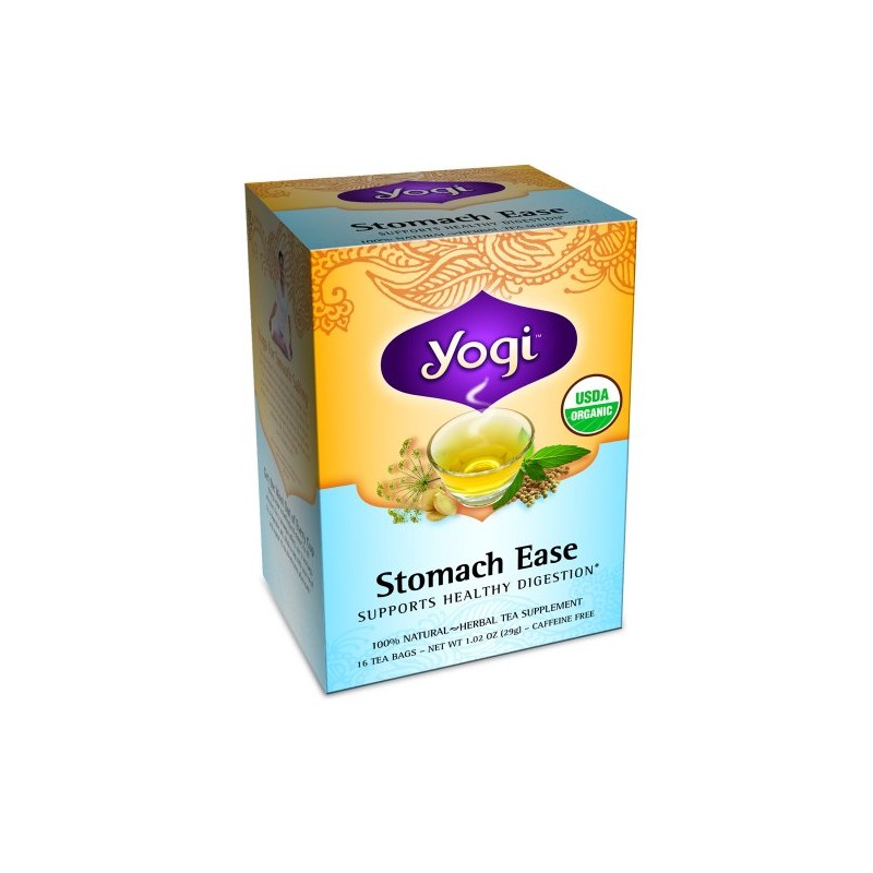 Yogi Tea Stomach Ease - Caffeine Free - 16 Tea