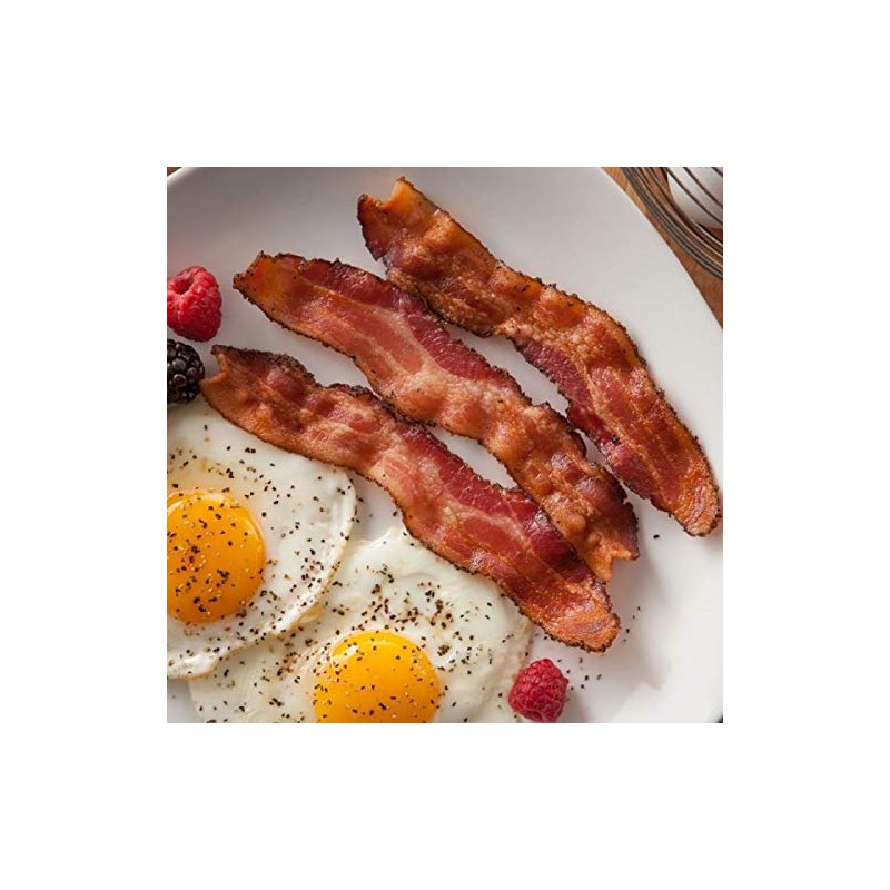 Burgers' Smokehouse Dry Cured Country Bacon (Pepper Coated Hickory Smoked,