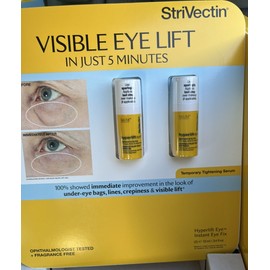 Strivectin Visible Eye Lift  Hyperlift Instant Eye Fix .34 oz X 2