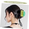 TOVINANNA Tortoise Hair Clip for Thick Hair Non- Jaw Clip